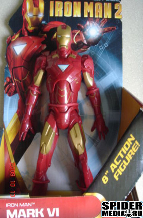 New toy packaging and Iron Man 2 figures have appeared online