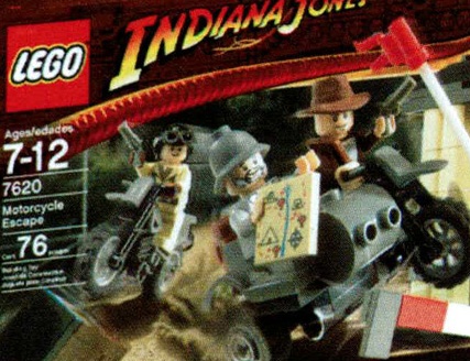 Indy 4 Lego Motorcycle Chase