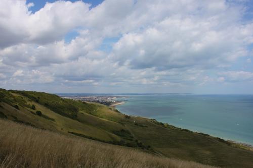 Brighton parade and Beachy Head