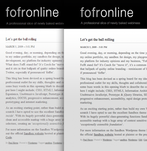 Windows and OS X font rendering comparison