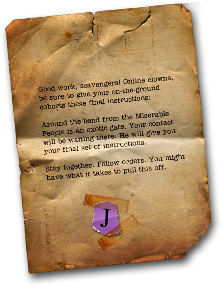 Joker's note found in the London Safe