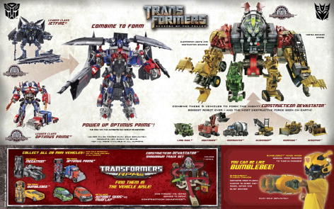 Transformers 2 Revenge of the Fallen - Jetfire & Optimus Prime combined, first look at “Power Up” Optimus Prime