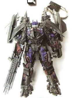 Transformers 2 Revenge of the Fallen - Power-up Optimus Prime (combined with Jetfire) keychain